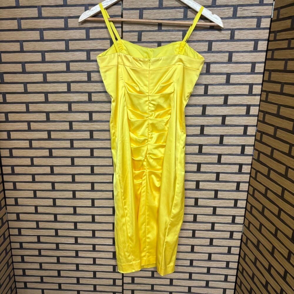 Cache‎ Yellow Dress Size 2